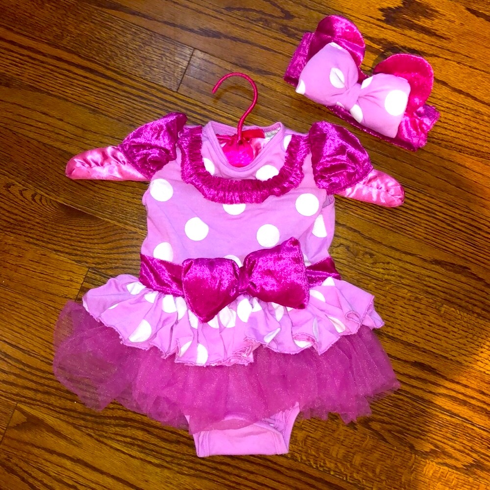 Disney Minnie Mouse costume onesie